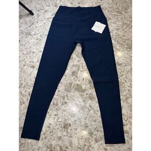 Beyond Yoga Spacedye High Waisted Midi Leggings heather navy size L